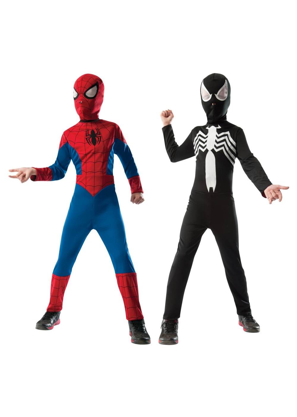 Boys Spiderman Venom Reversible Costume