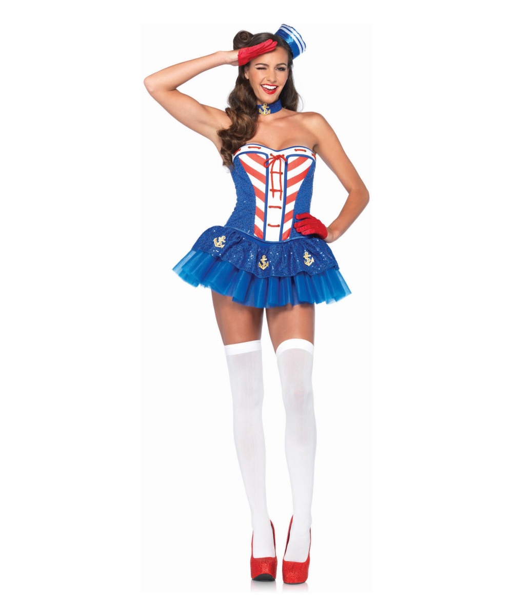 Leg Avenue Starboard Sweetie Womens Costume