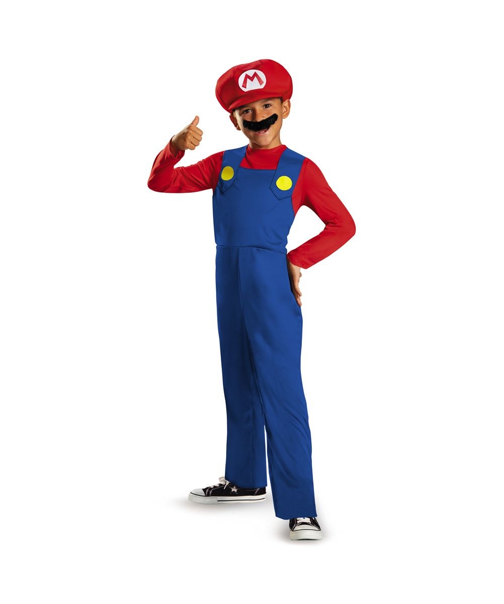 Super Mario Bros Boys Classic Costume