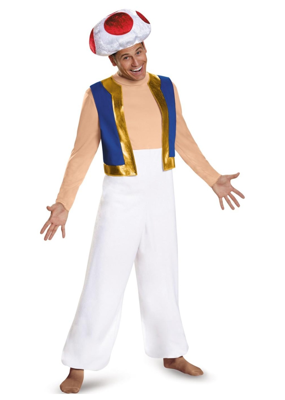 Toad Super Mario Bros Men Costume