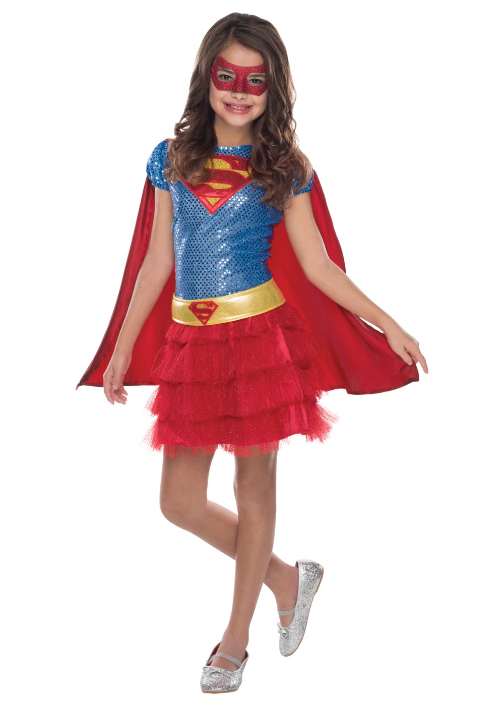 Supergirl Superhero Tutu Girls Dress