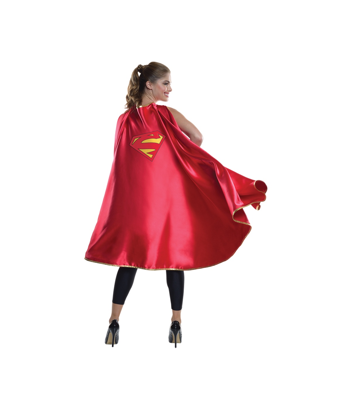 Womens Supergirl Costume Accessory Cape