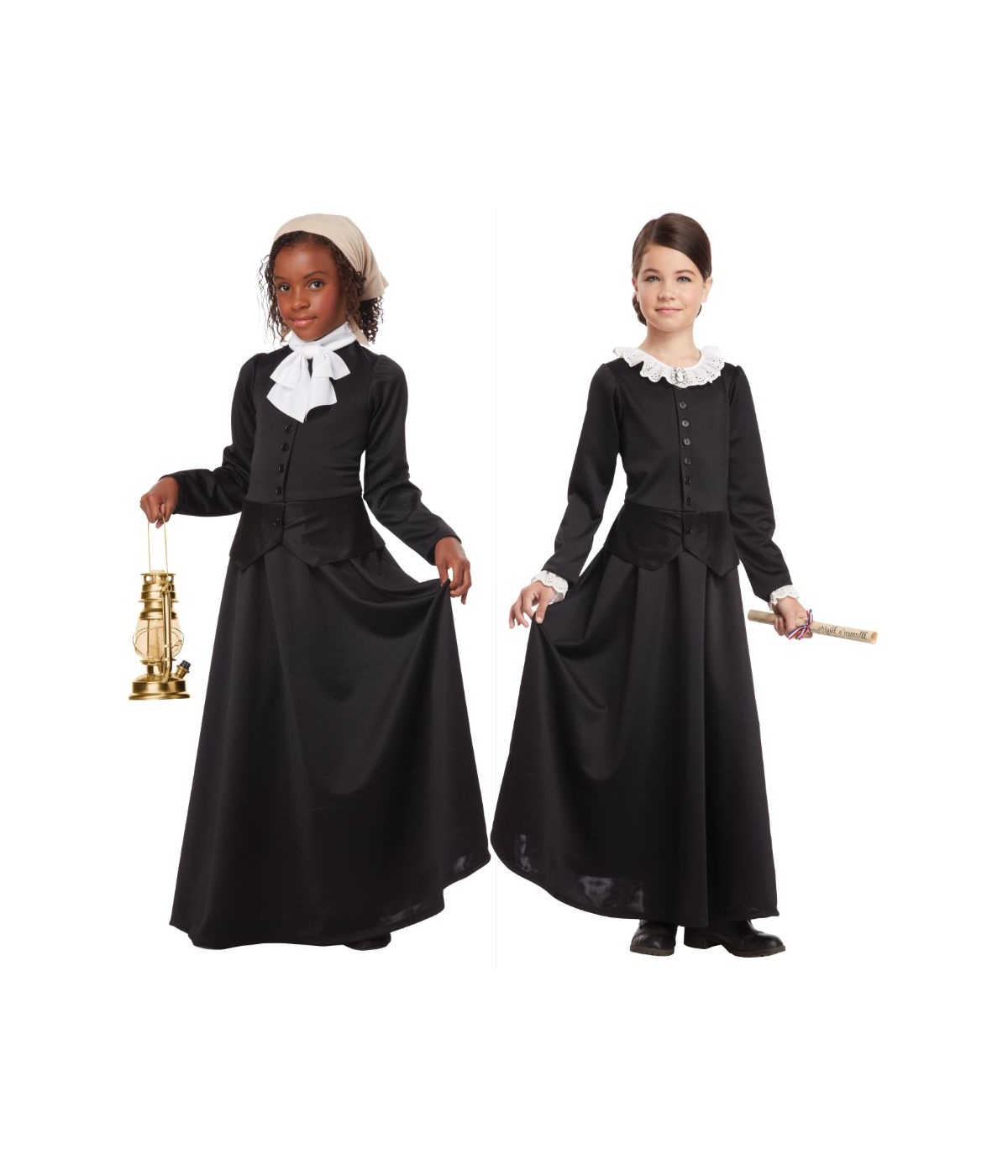 Susan B Anthony And Harriet Tubman Activist Girls Combination Costume