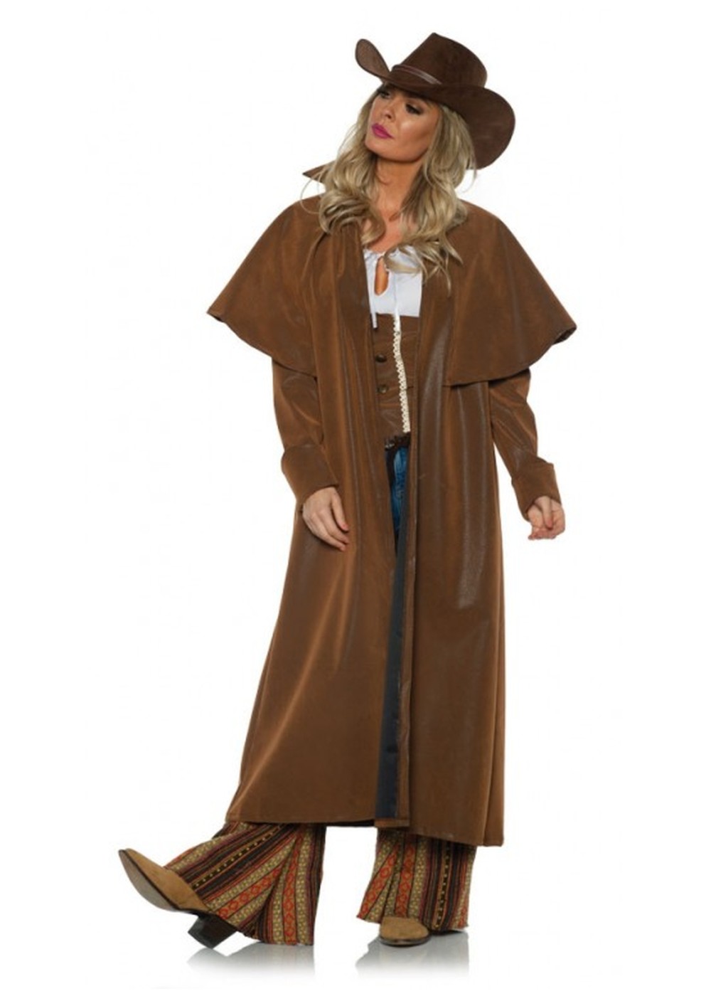 Western Woman Duster Cowgirl Coat