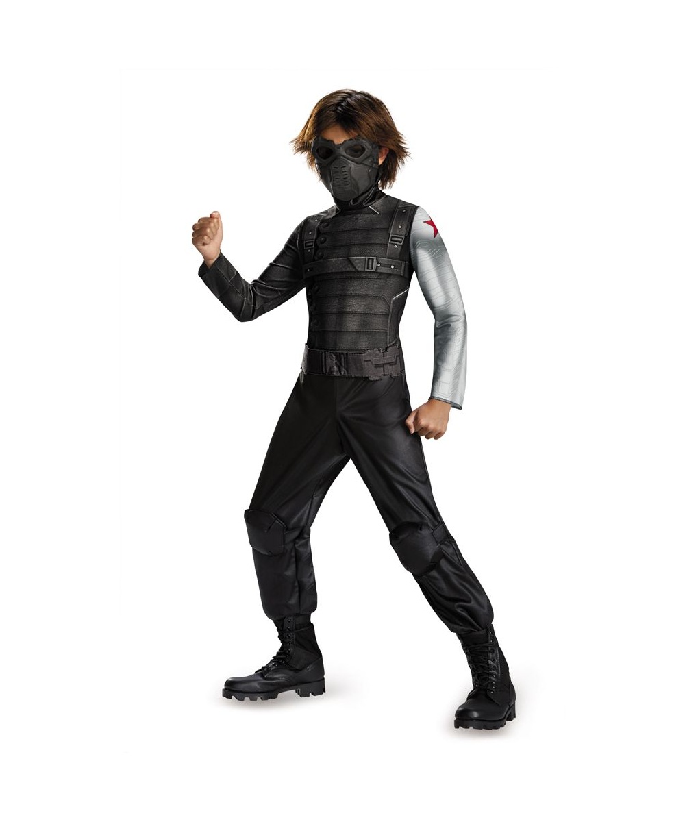 Captain America: The Winter Soldier Movies Boys Costume