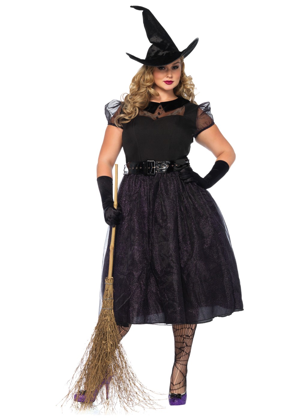 Spellcaster Witch Plus Size Women Costume