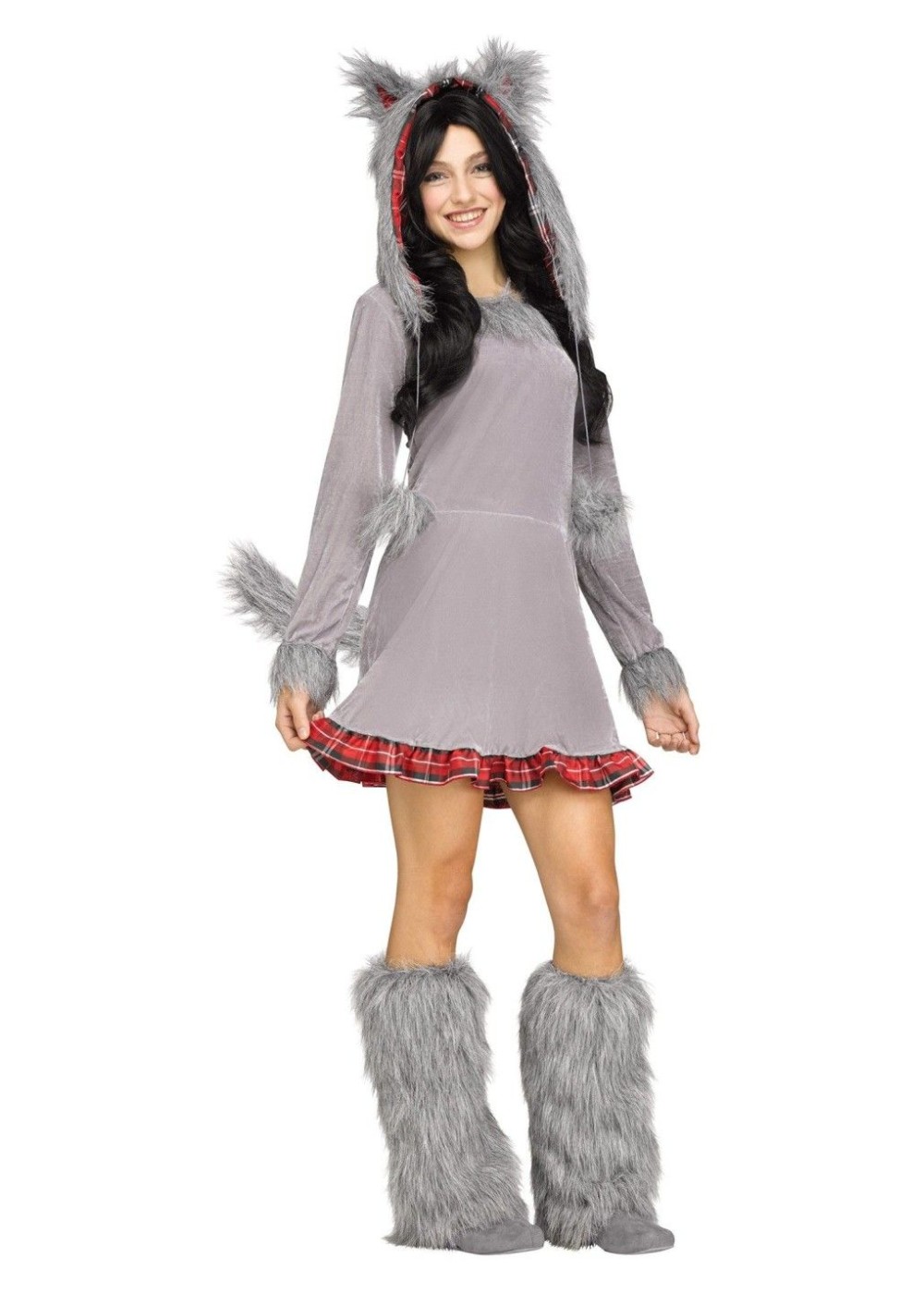 Girls Wolf Teen Costume