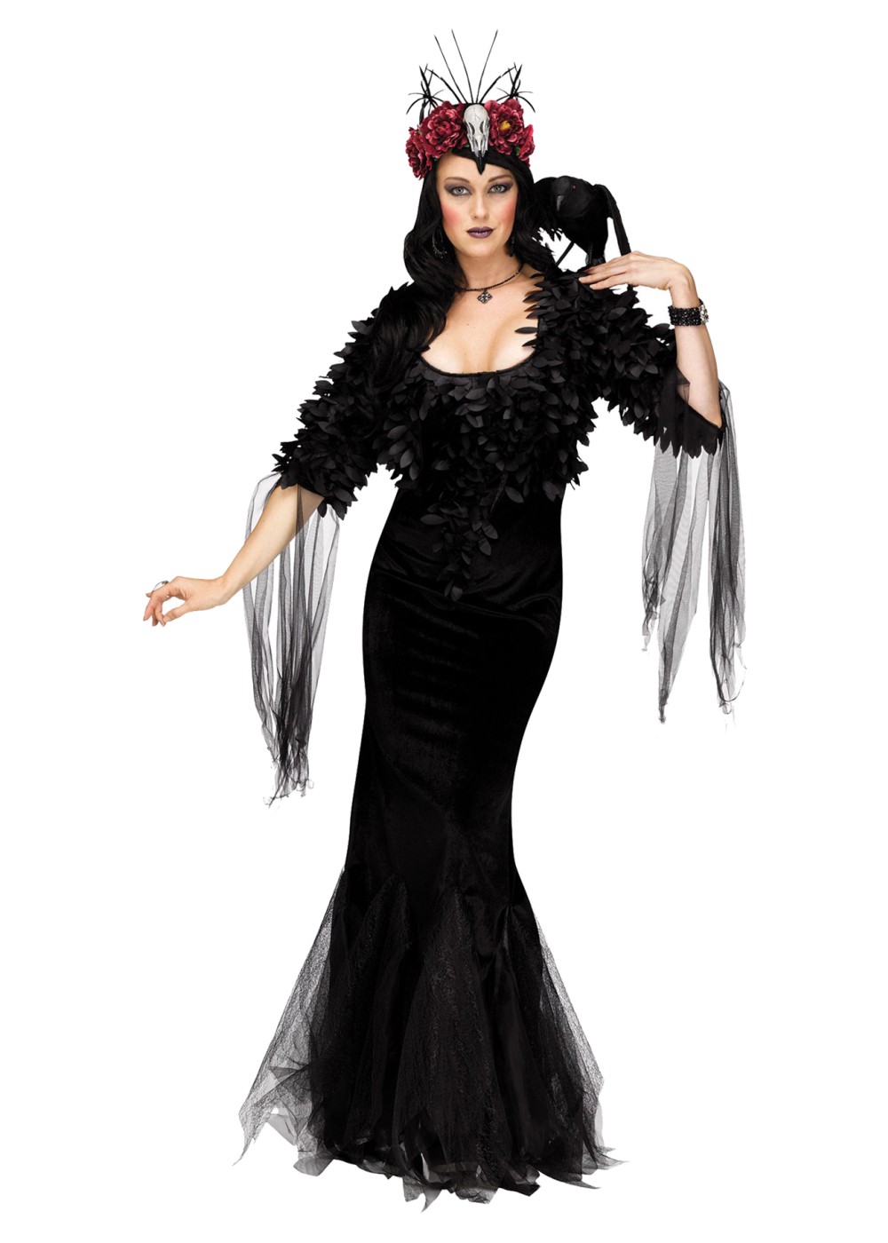 Womens Raven Dark Mistress Costume