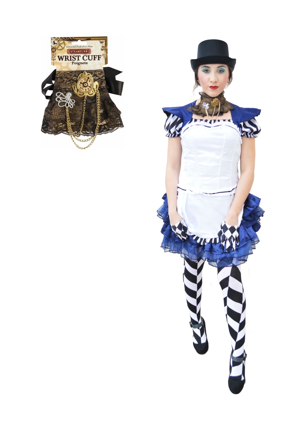 Steampunk Alice Women Costume Set