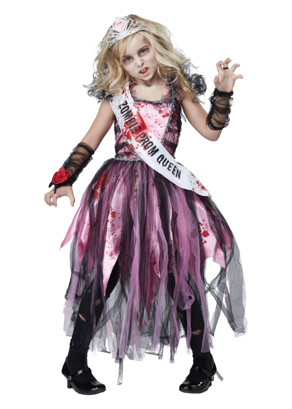 Prom Girl Zombie Scary Girls Costume