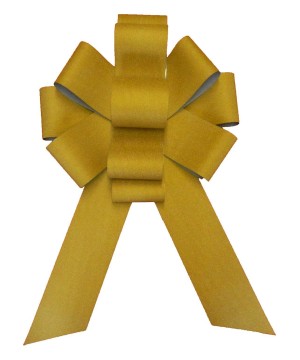Gold 25 Inch Bow Decoration