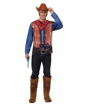 Cowboy 3d Men Shirt