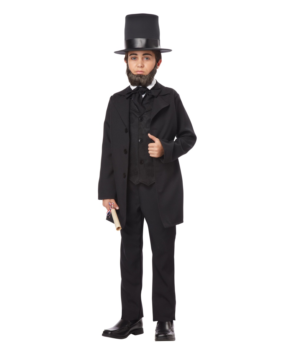 Abraham Lincoln Boys Historical Costume
