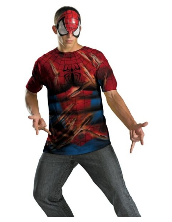 Spiderman Shirt And Mask