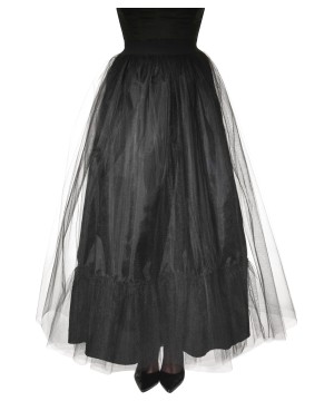 Black Witch Woman Costume Skirt