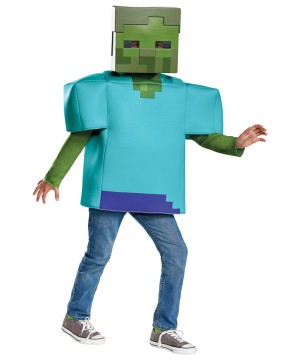 Boys Minecraft Zombie Costume