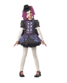 Broken Doll Kids Costume