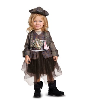 Baby Girls Jack Sparrow Toddler Costume