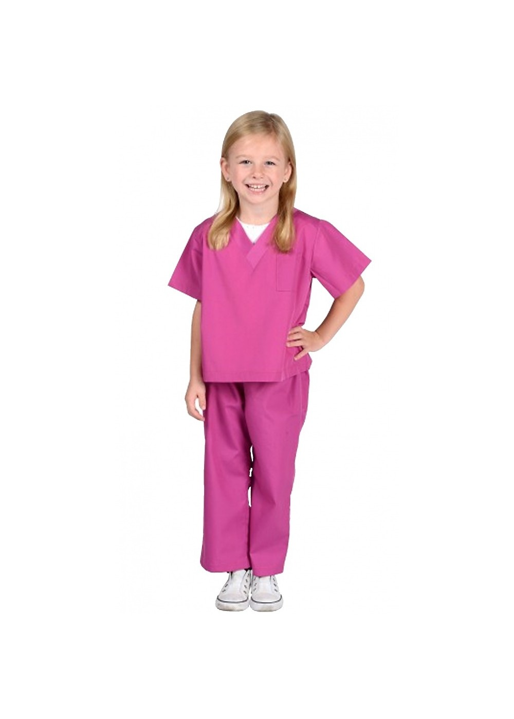 Children's Pink Scrub Suit Costume