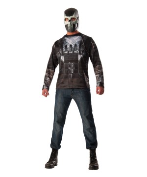 Crossbones Shirt And Mask Men Set