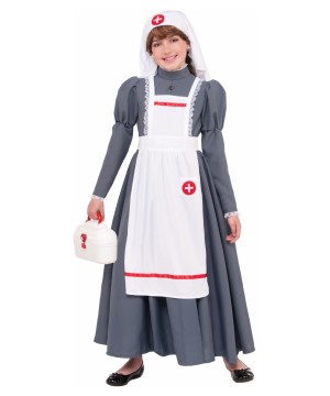 Girls Civil War Nurse Costume