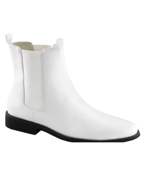 Classic White Cowboy Boots