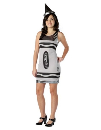 Crayola Silver Crayon Costume