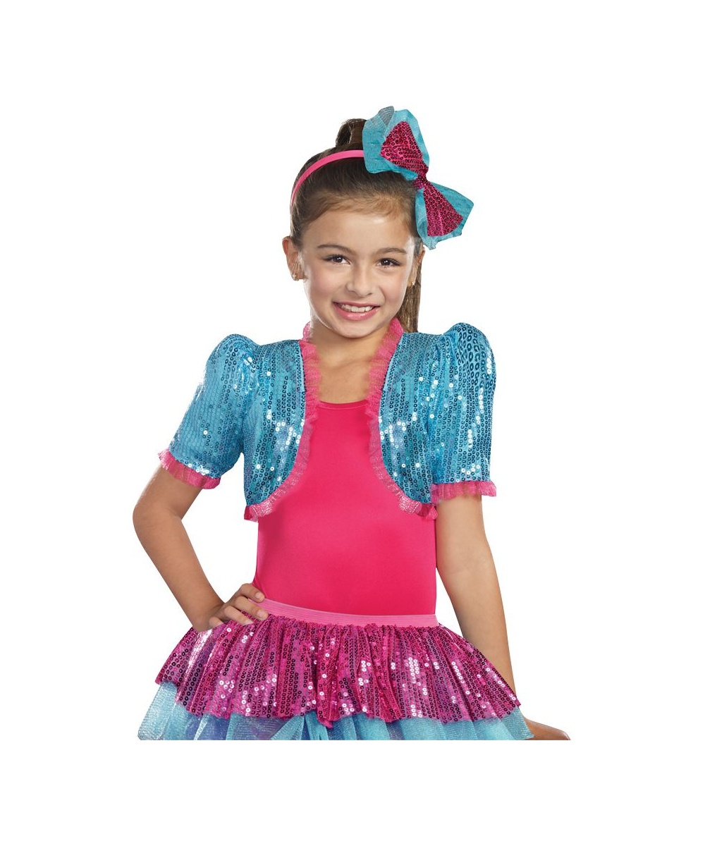 Dance Craze Turquoise Girls Bolero