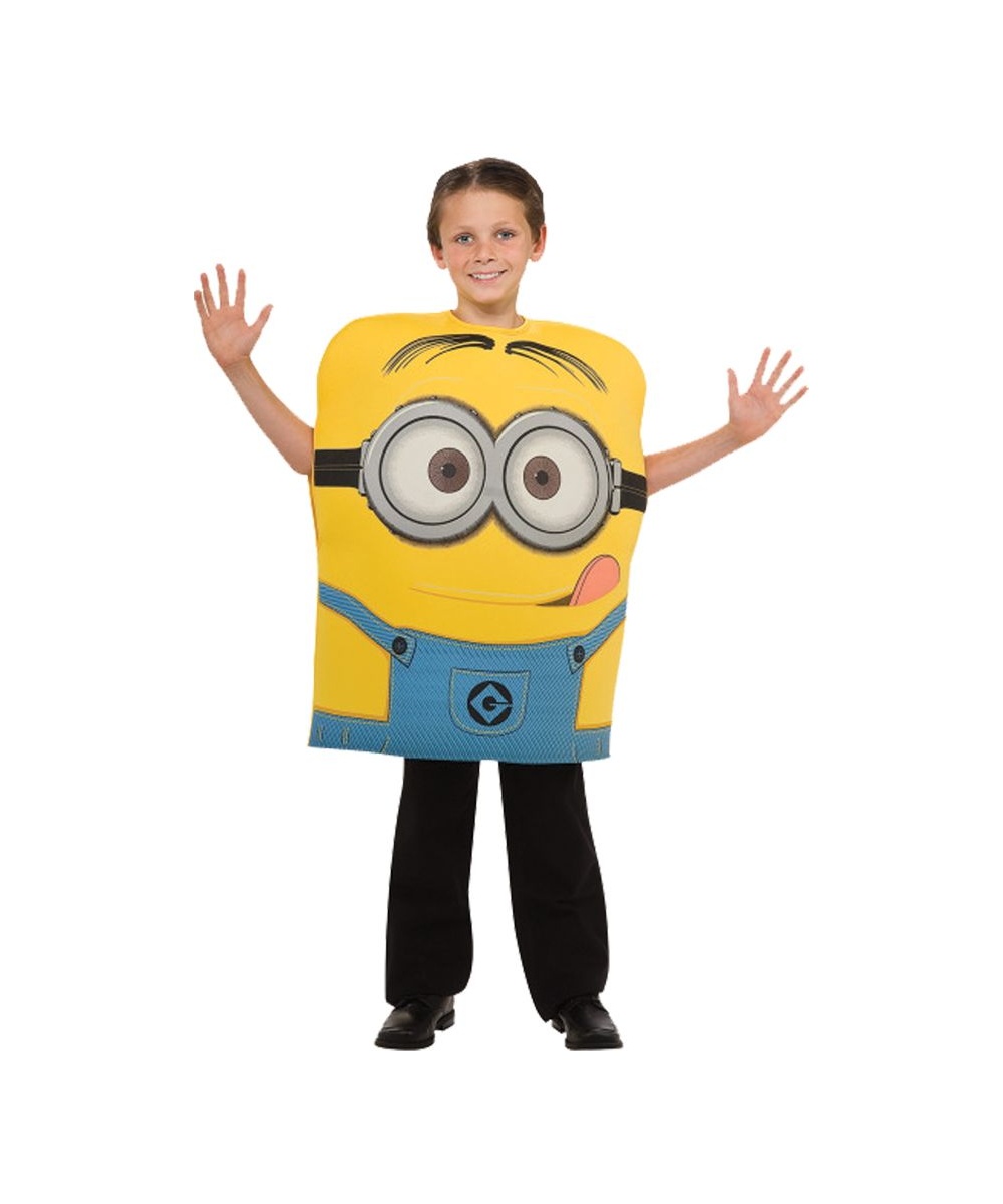 Despicable Me 2 Minion Bob Mens Movie Costume Jumpsuit