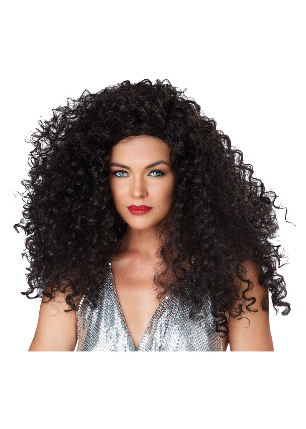 Brunette Disco Diva Women Wig
