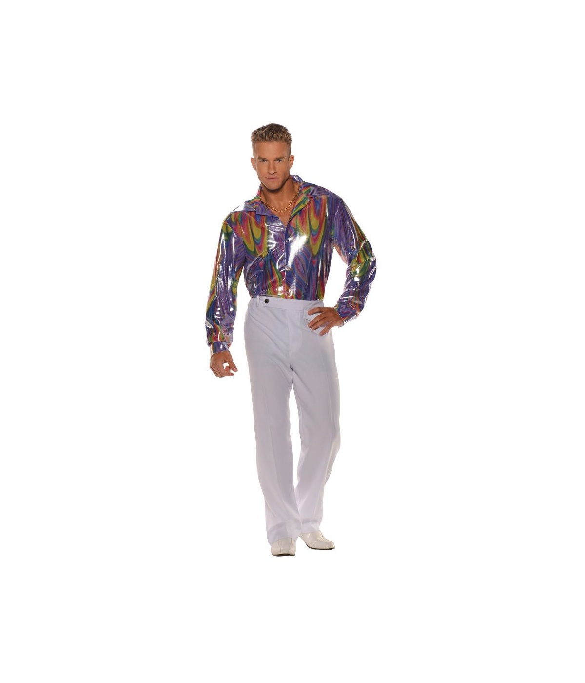 1970s King Disco Men Shirt