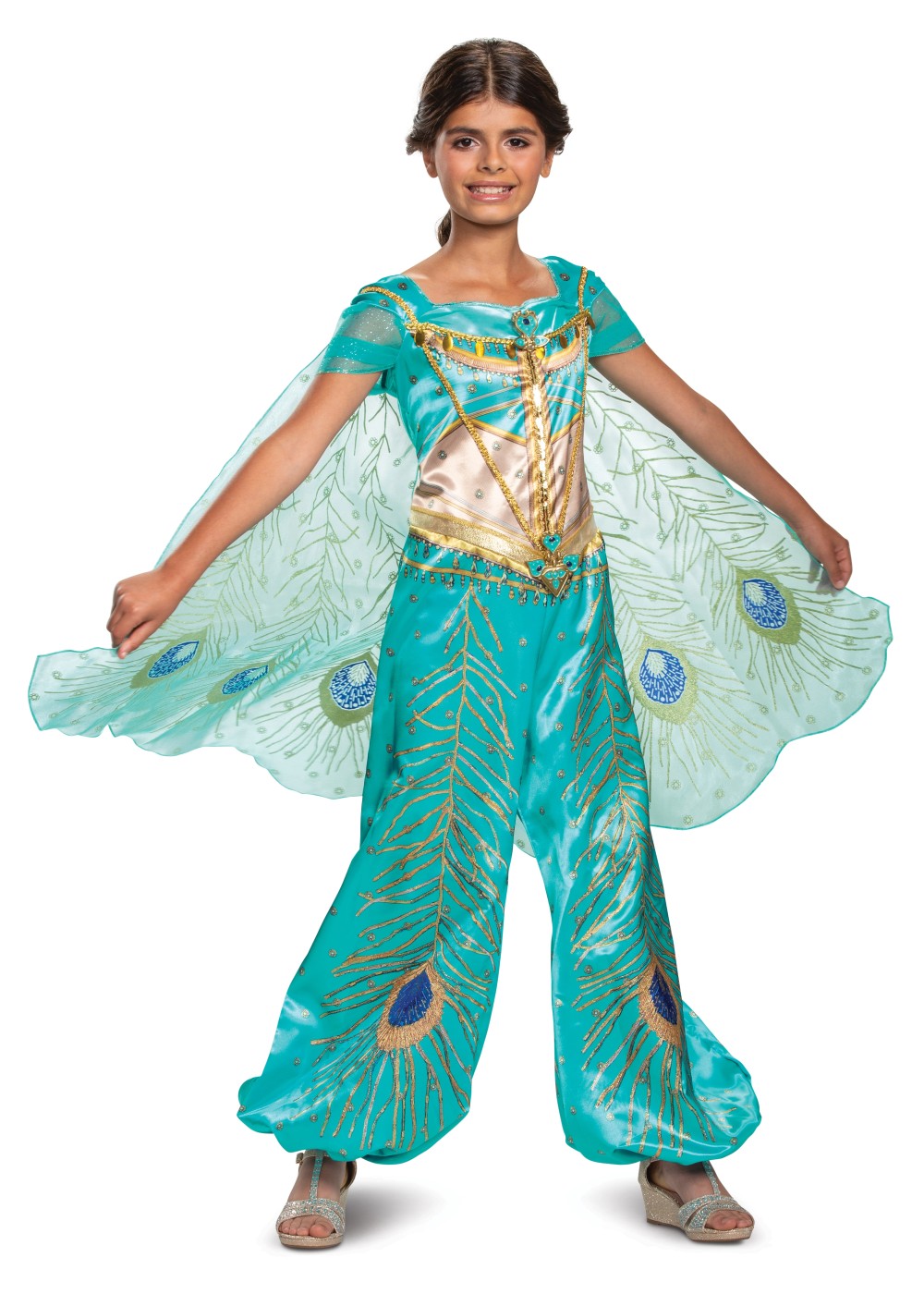 Jasmine Teal  Girls Costume