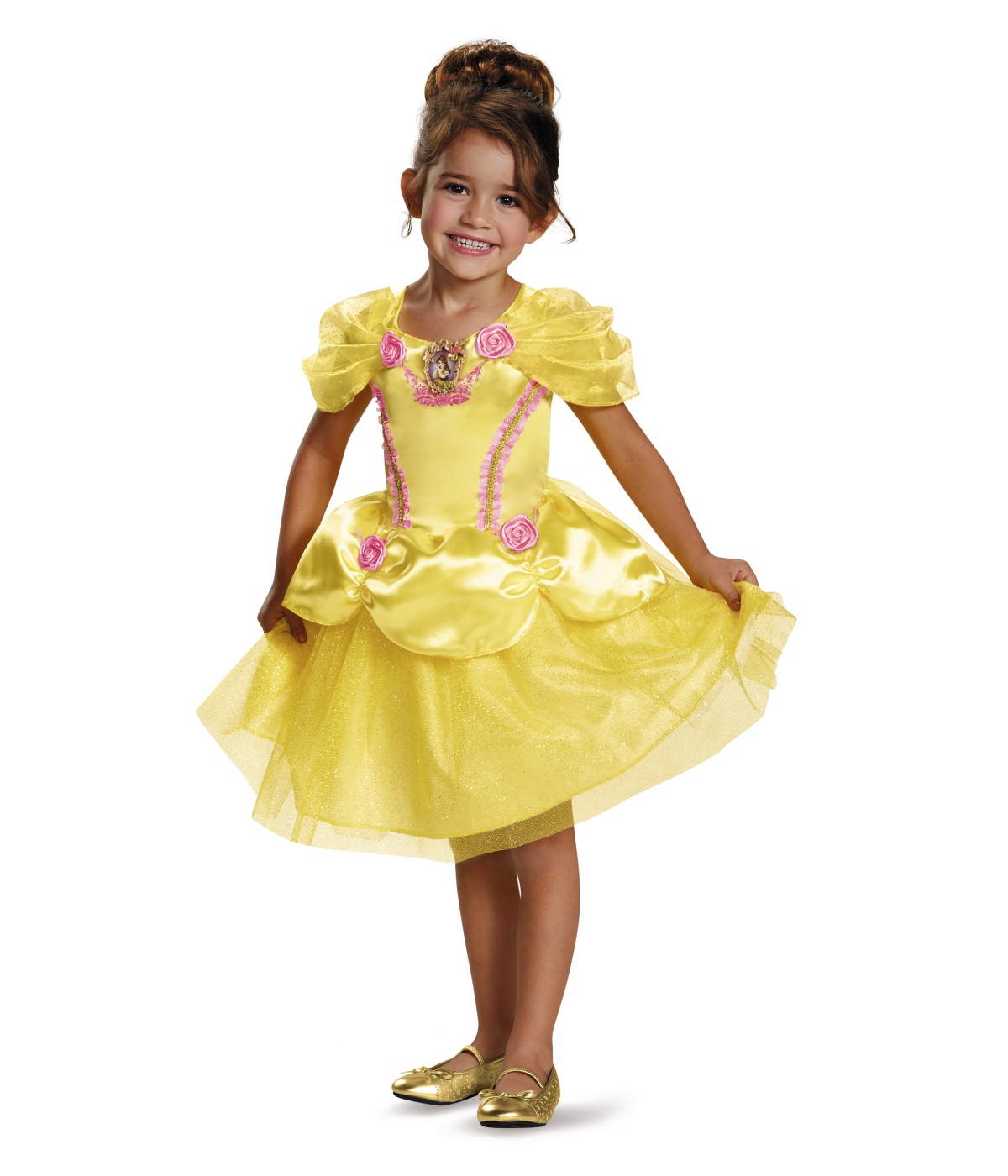 Disney Beauty And The Beast Princess Belle Little Girls Costume Gown