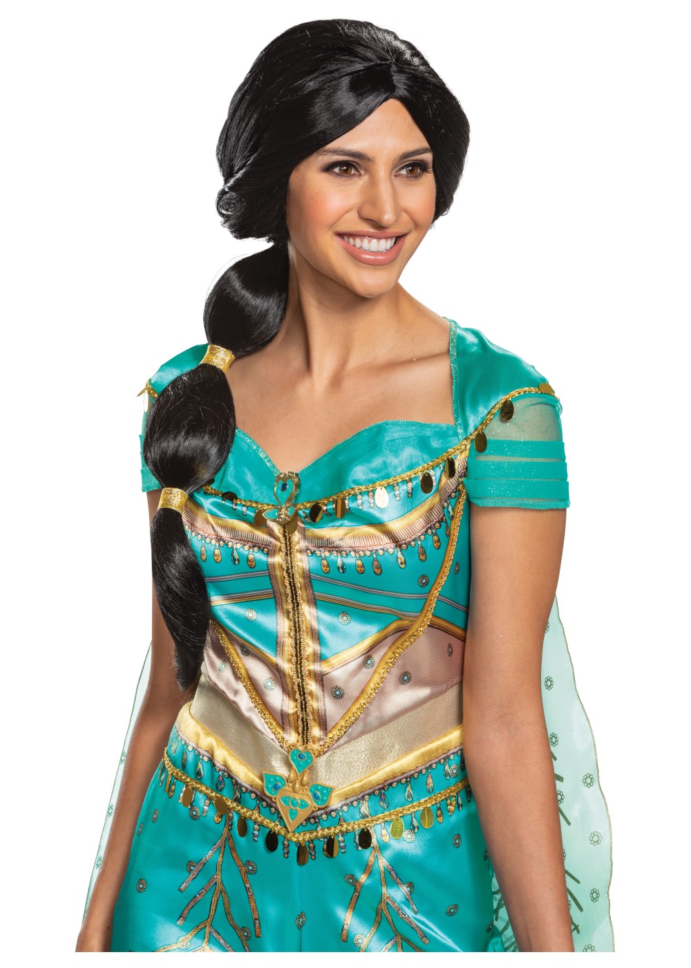 Disneys Jasmine Womens Wig