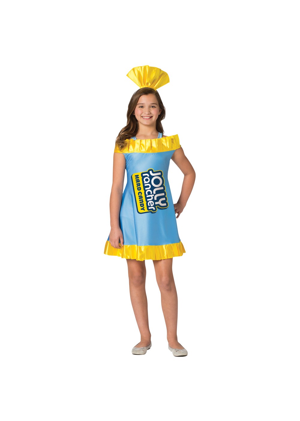 Girls Jolly Rancher Blue Raspberry Dress