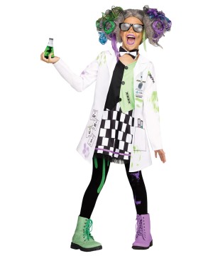 Girls Mad Scientist Costume