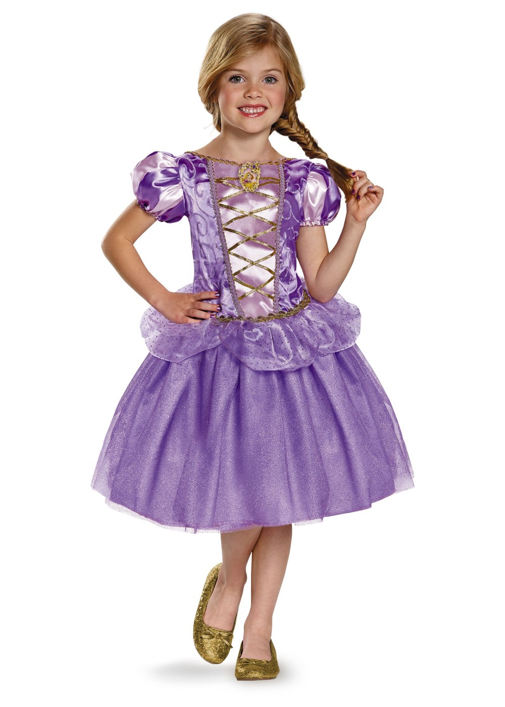 Rapunzel Disney Classic Girls Costume