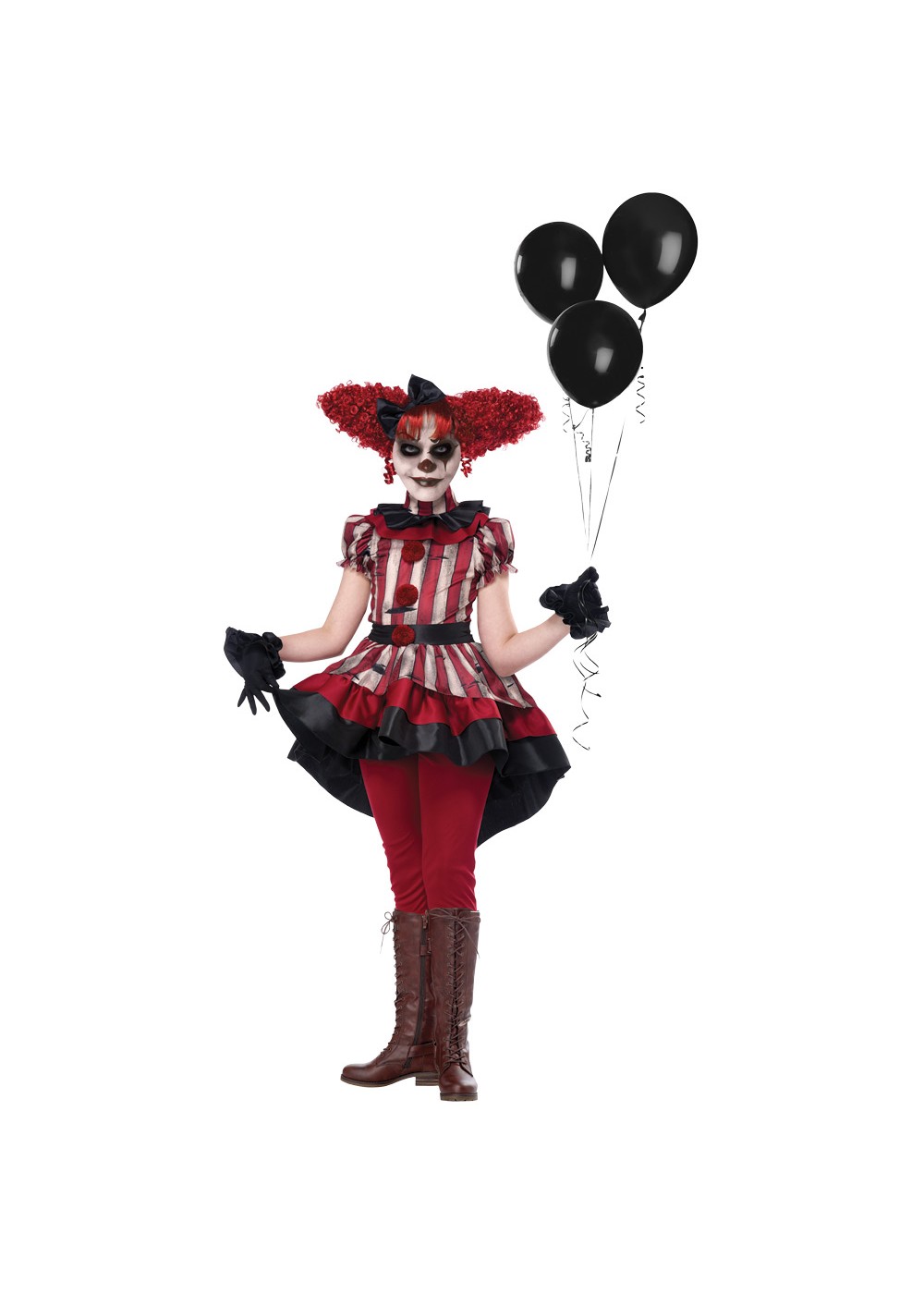 Girls Wicked Klown Costume