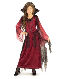 Gothic Vampiress Girl Costume