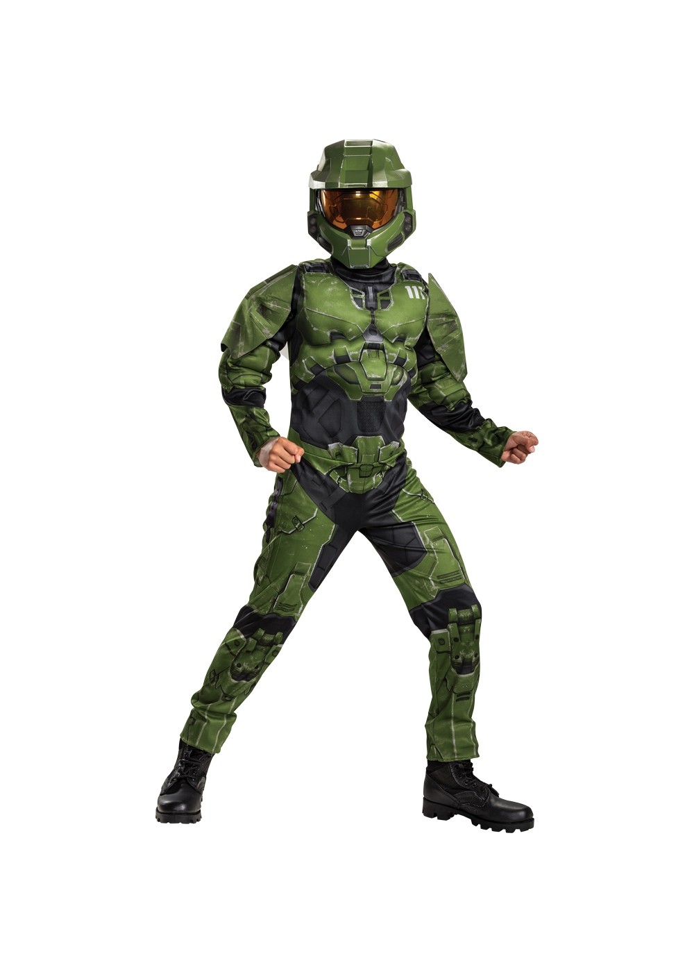 Boys Master Chief Infinite Muscle Costume