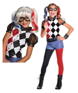 Girl Harley Quinn Costume Kit