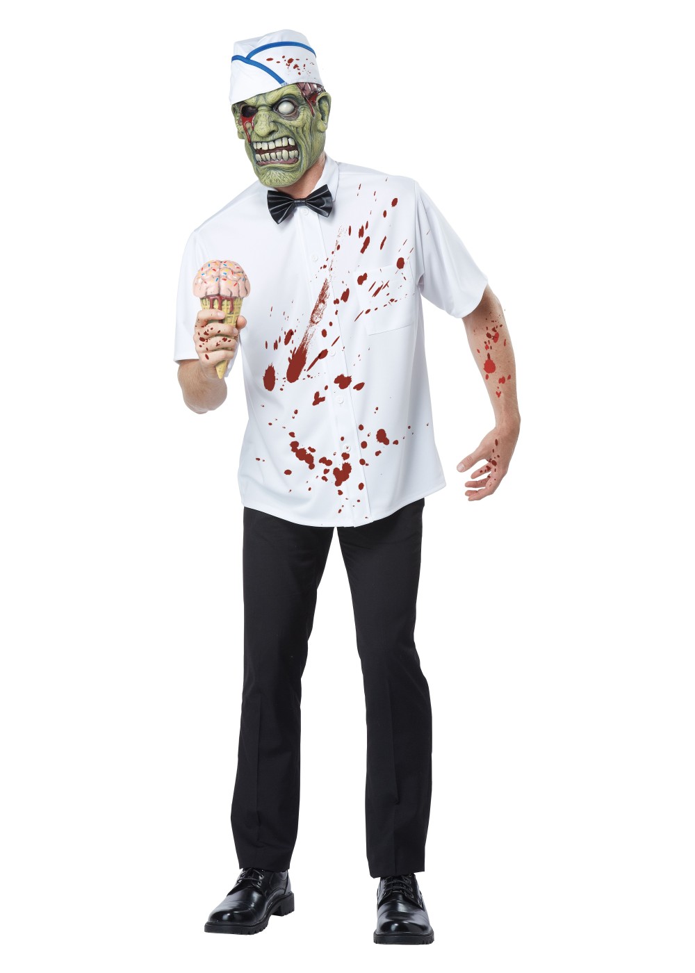 I Scream Man Scary Ice Cream Men Costume