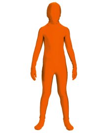 I'm Invisible Kids Costume Orange