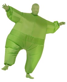Inflatable  Costume Green