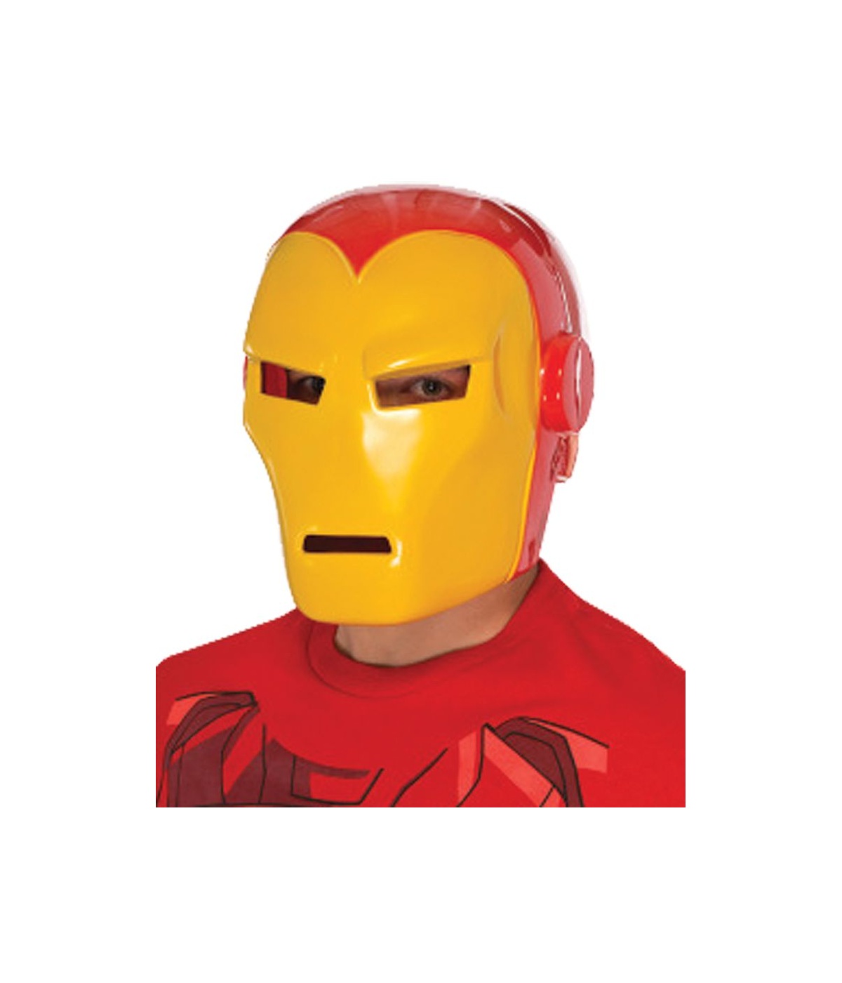Iron Man  Mens Mask Movie Marvel Comics Superhero Muscles