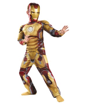 Iron Mark Avengers Boys Costume