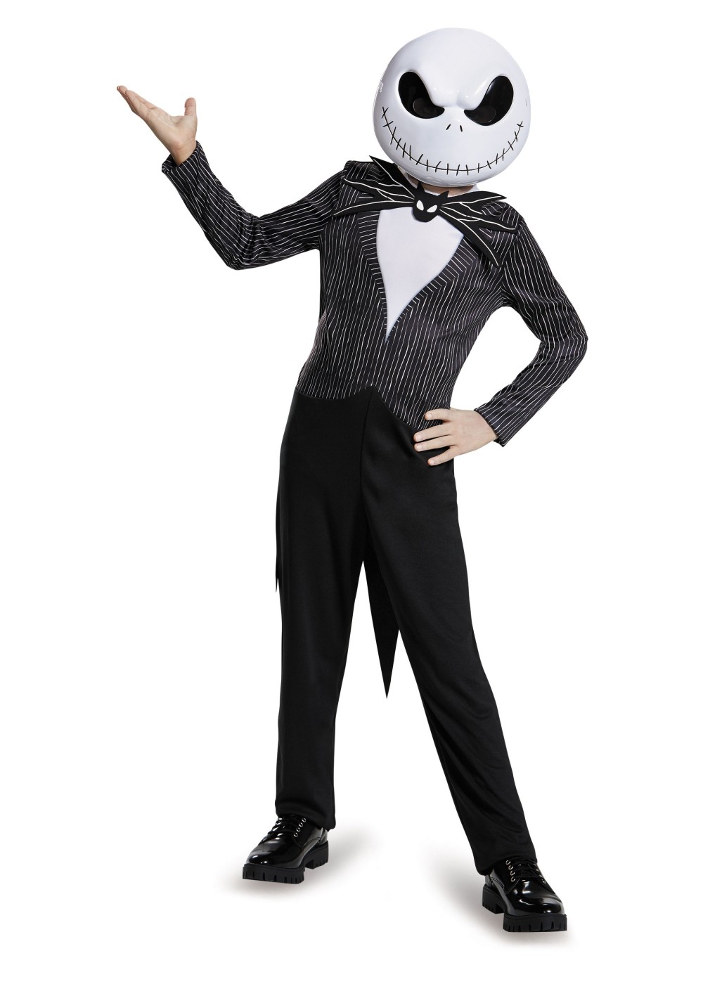 Jack Skellington Classic Boys Movie Costume