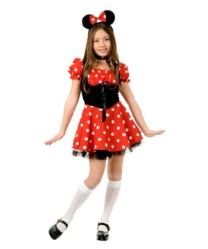 Kids Little Miss Mouse Costume