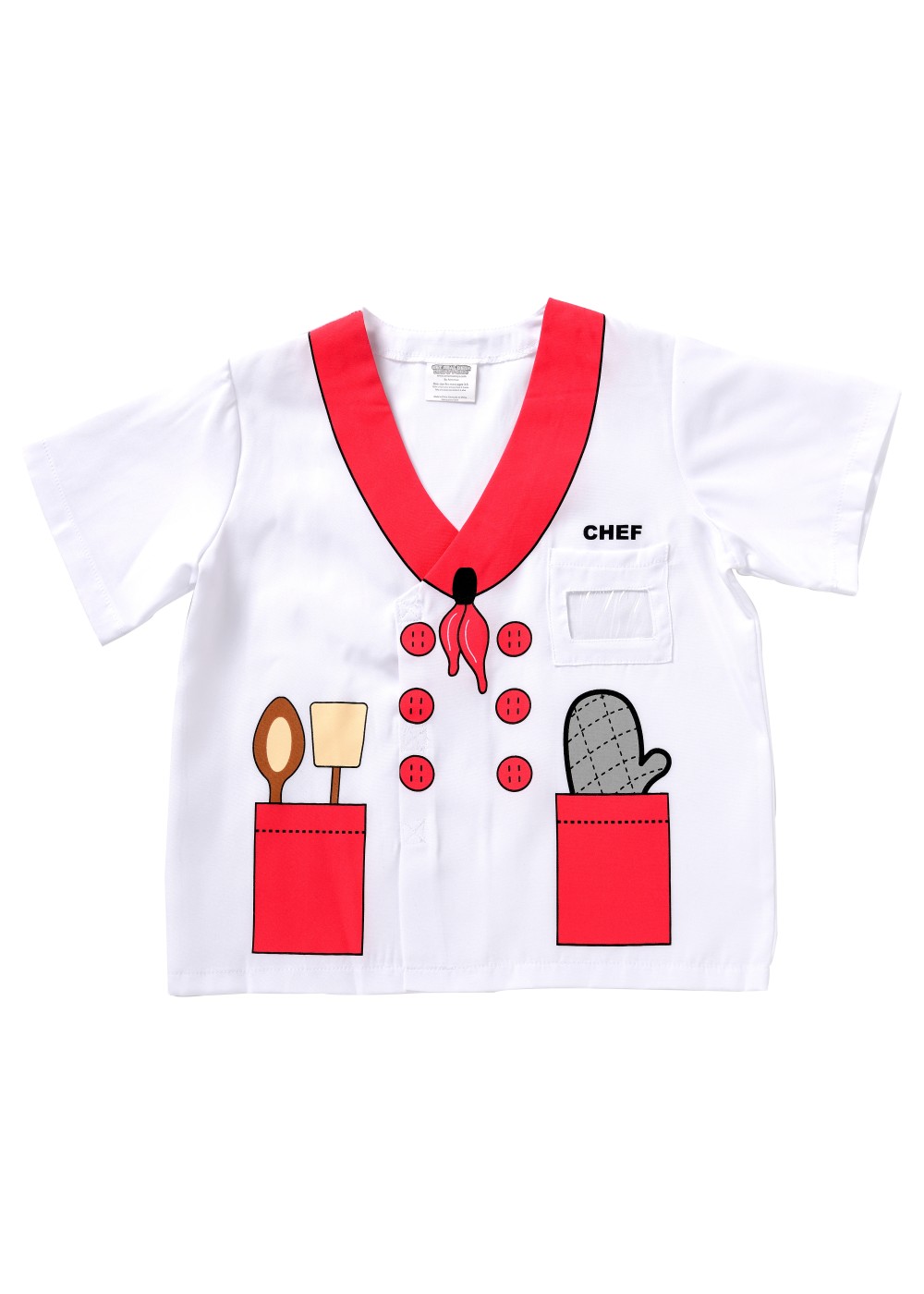 Kids Printed Chef Shirt