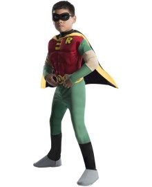 Kids Robin Costume Muscle Chest